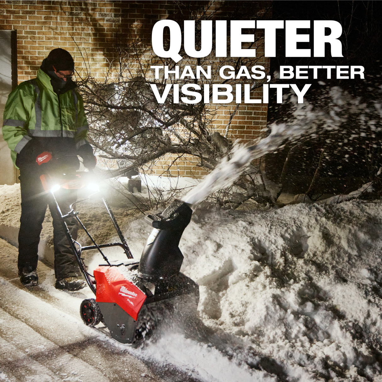 Milwaukee 3036-22HD M18 FUEL™ 21" Auger Propelled Dual Battery Single Stage Snow Blower Kit