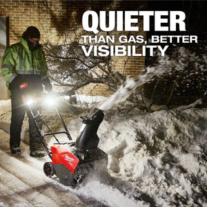 Milwaukee 3036-22HD M18 FUEL™ 21" Auger Propelled Dual Battery Single Stage Snow Blower Kit