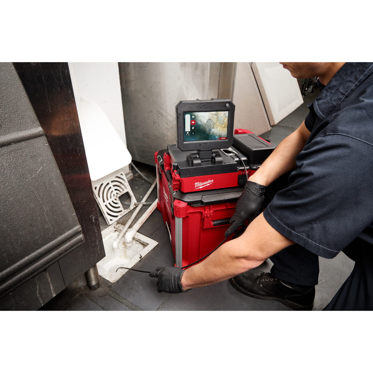 Milwaukee 3154-20 M12™ 75' Drain Camera w/ PACKOUT™ Compatibility