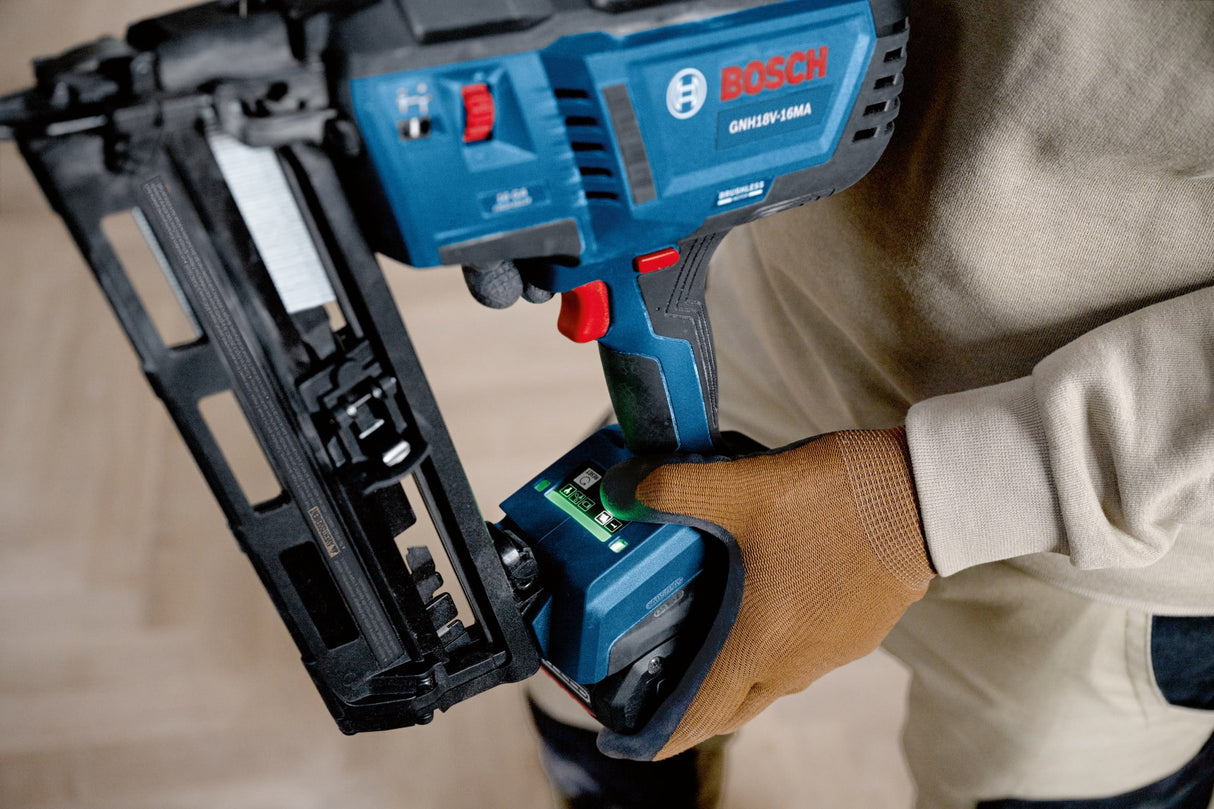 Bosch GNH18V-16MAN 18V Brushless 16-Gauge Angled Finish Nailer (Bare Tool)