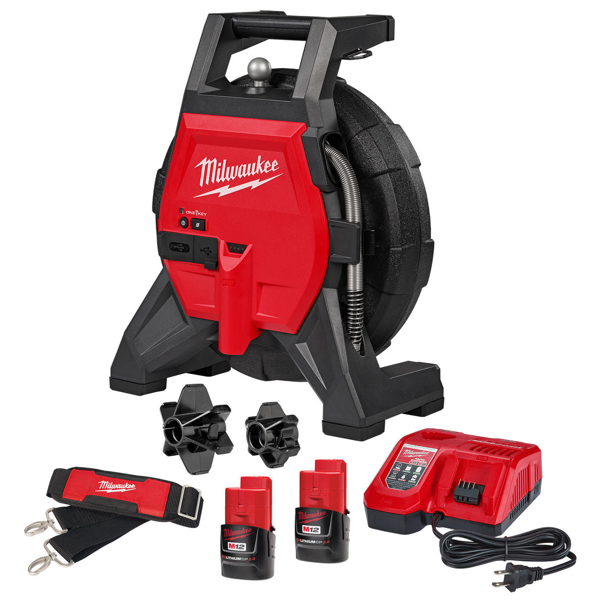 Milwaukee 3318-22B M12™ 85’ High Flex Compact Inspection Camera Kit