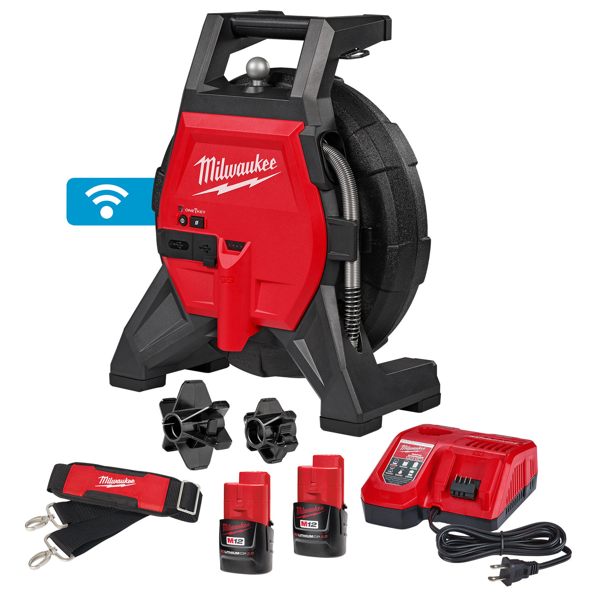 Milwaukee 3318-22B M12™ 85’ High Flex Compact Inspection Camera Kit