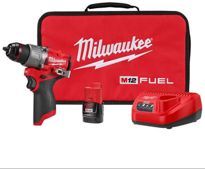 Milwaukee 3404-21 M12 FUEL™ 1/2 in. Hammer Drill Driver Kit