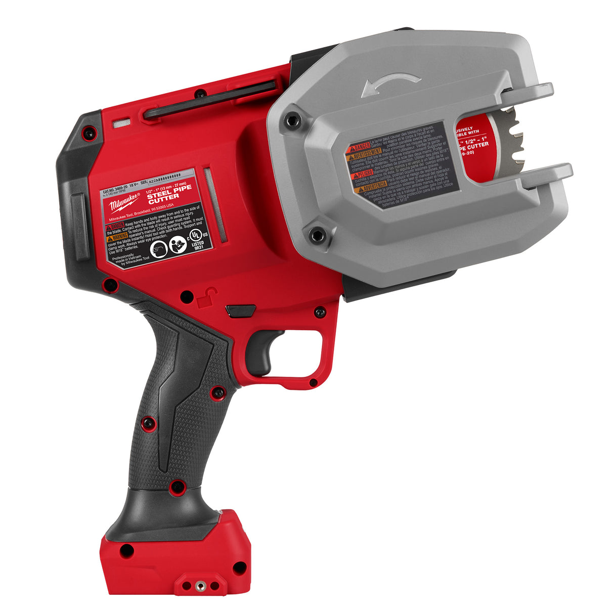 Milwaukee 3469-20 M18 FUEL™ ½”-1” Steel Pipe Cutter