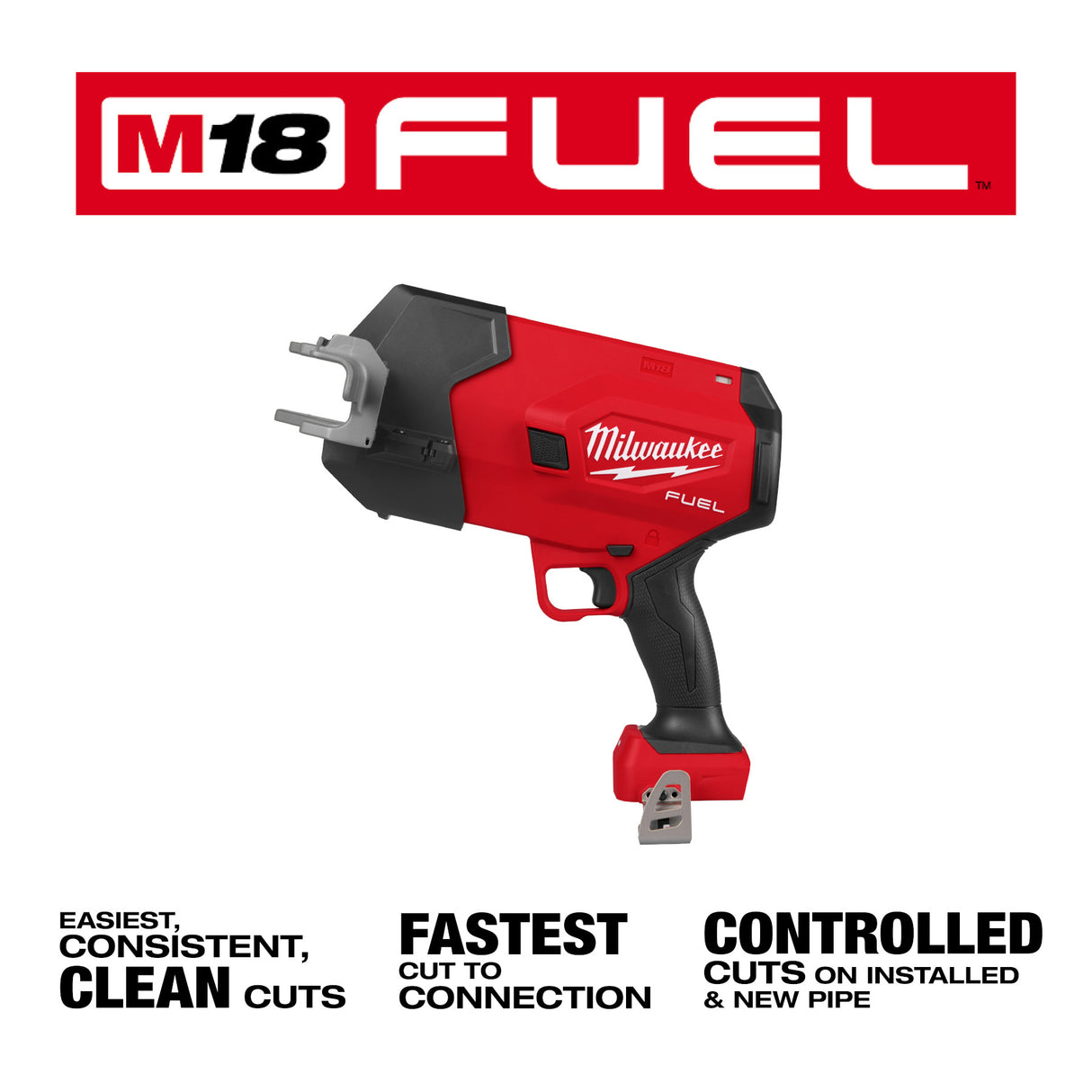 Milwaukee 3469-20 M18 FUEL™ ½”-1” Steel Pipe Cutter