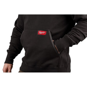 350B - M Men ft.s Medium Heavy Duty Cotton/Polyester Long - Sleeve Pullover Hoodie - Black - Mississauga Hardware Centre Inc