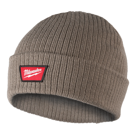 Milwaukee M750N Rib-Knit Cuffed Beanie | Brown