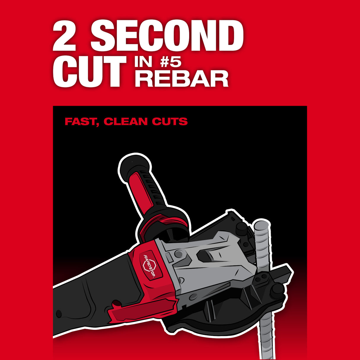 Milwaukee 3675-20 M18 FUEL™ #10 (1-1/4") Rebar Cutter
