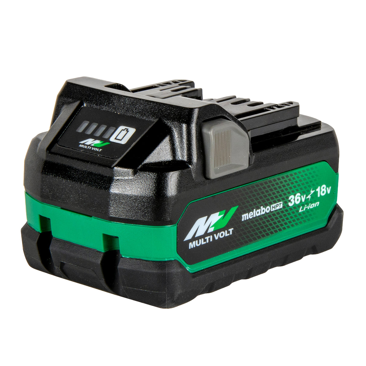 metabo HPT 382309M 18V/36V (5.0Ah/2.5Ah) MultiVolt™ Lithium Ion Water & Impact Resistant Battery
