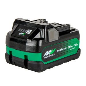 metabo HPT 382309M 18V/36V (5.0Ah/2.5Ah) MultiVolt™ Lithium Ion Water & Impact Resistant Battery