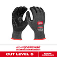 Milwaukee 48-73-6954 Cut Level 5 High Dexterity Nitrile Dipped Gloves XXL main image