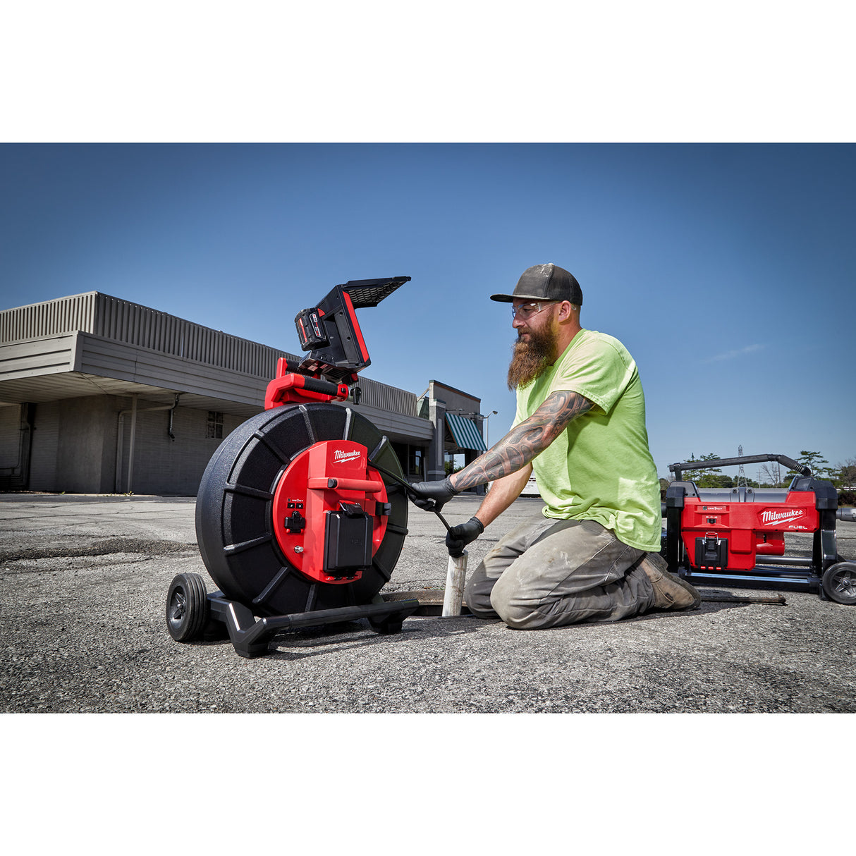 Milwaukee 3974-22 M18™ 200’ Stiff Modular Pipeline Inspection System