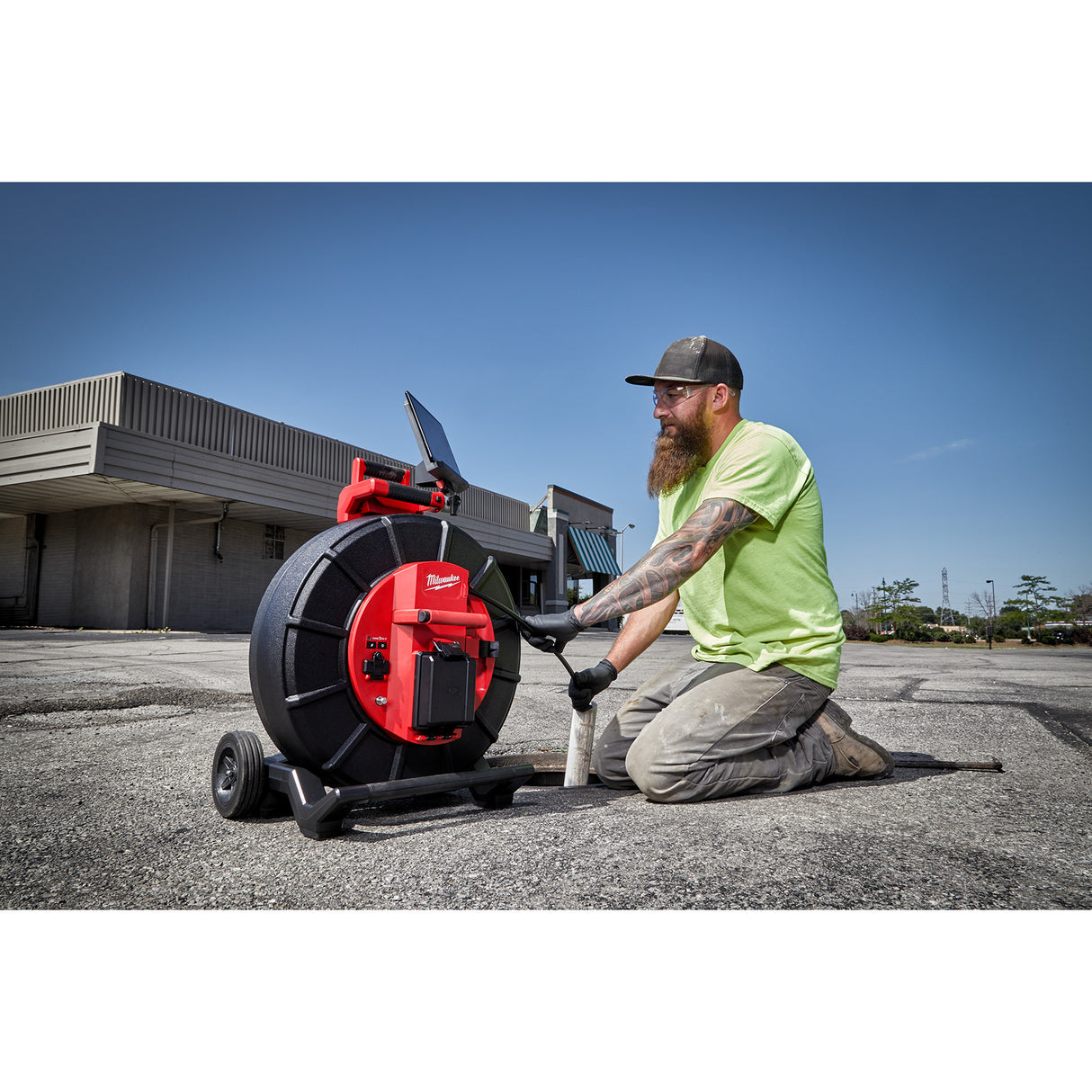 Milwaukee 3974-22 M18™ 200’ Stiff Modular Pipeline Inspection System