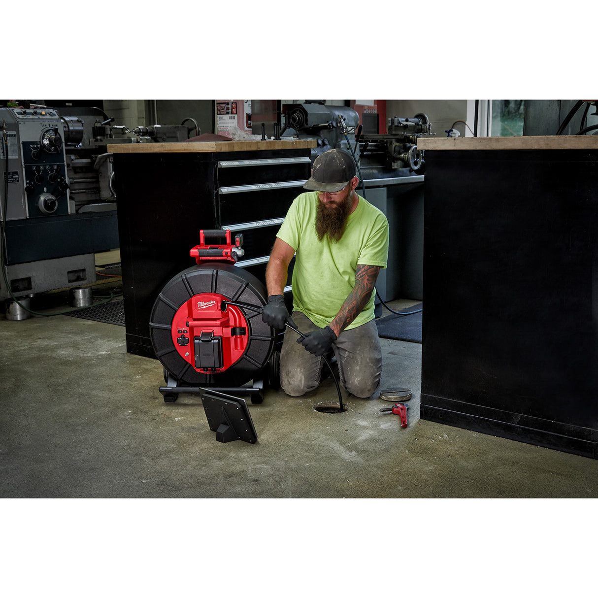 Milwaukee 3974-22 M18™ 200’ Stiff Modular Pipeline Inspection System