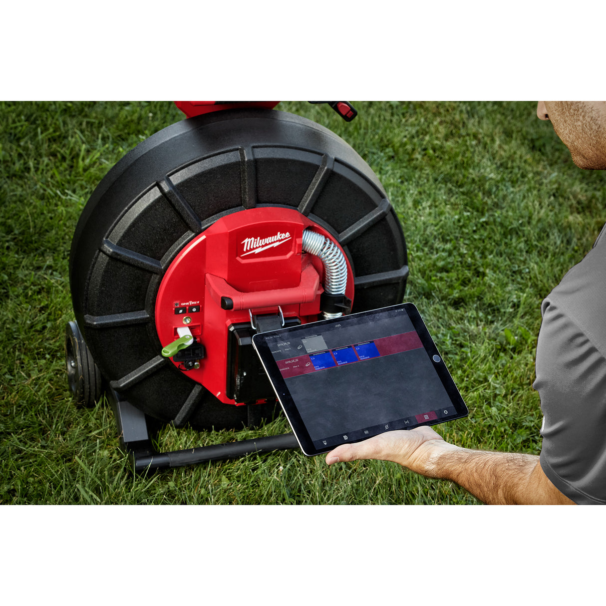 Milwaukee 3974-22 M18™ 200’ Stiff Modular Pipeline Inspection System