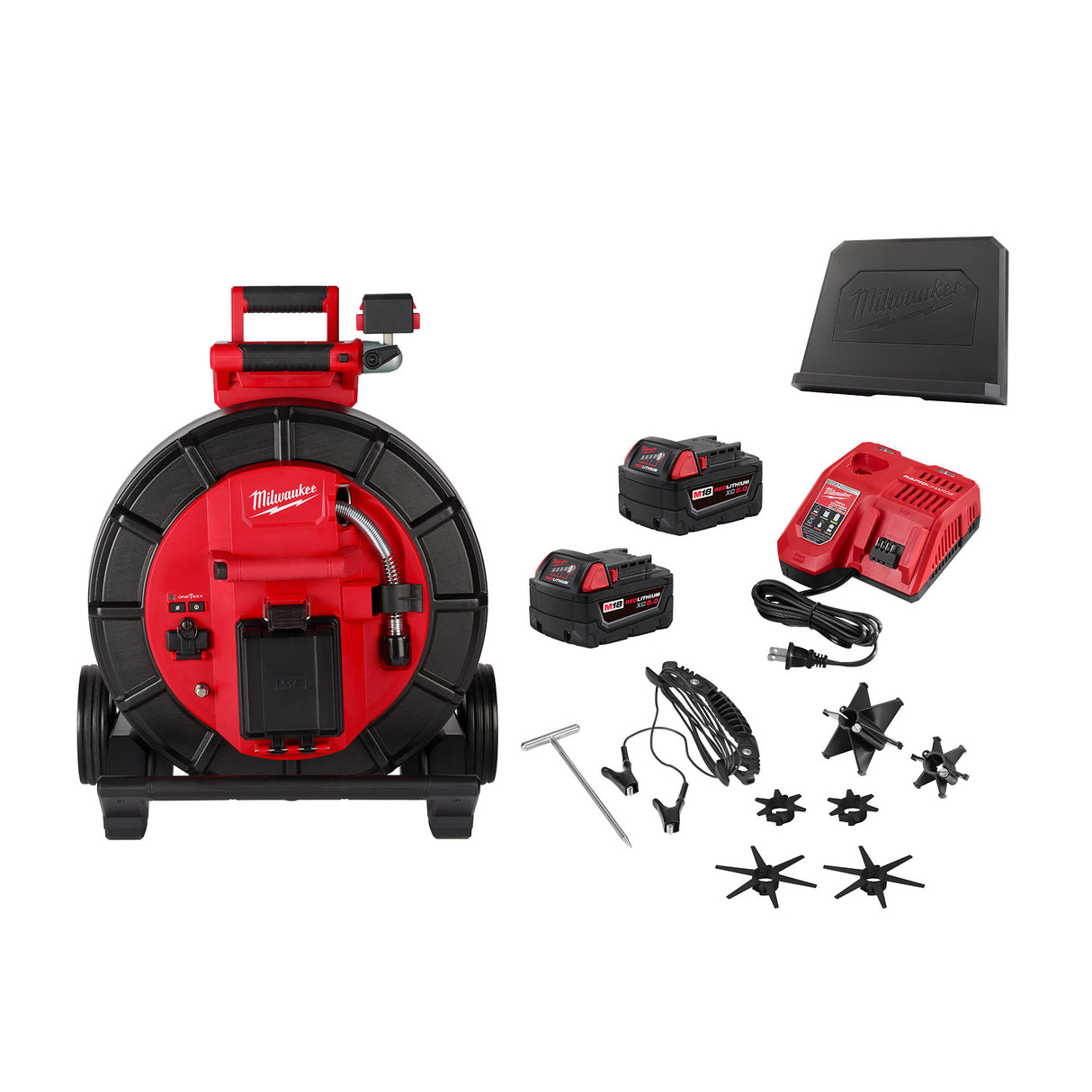 Milwaukee 3975-22 M18™ 200’ Mid-Stiff Modular Pipeline Inspection System
