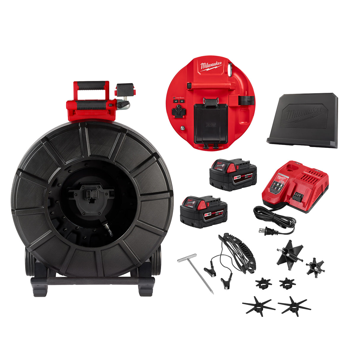 Milwaukee 3976-22 M18™ 325’ Stiff Modular Pipeline Inspection System