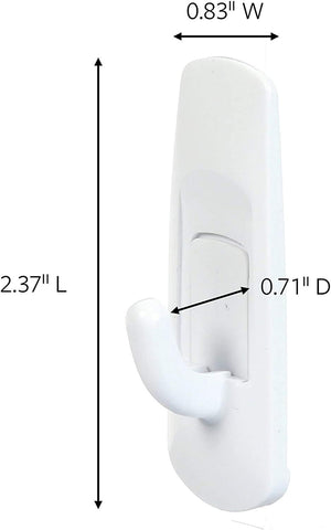 3M 17002C - VP Command 1lb Small Utility Hooks - 6 pack - Mississauga Hardware Centre Inc3M7100358123