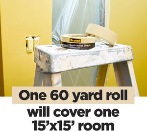 3M Scotch® Contractor Grade Masking Tape 1.88in x 60yd - 3 Pack - Mississauga Hardware Centre Inc3M7100186423