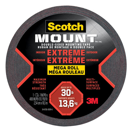 3M Scotch - Mount™ Extreme Double - Sided Mounting Tape Mega Roll - Mississauga Hardware Centre Inc
