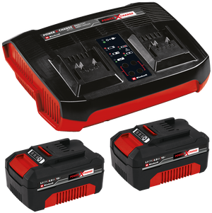 Einhell 4512133 2 x 4.0 Ah 18V PXC Battery & Charger Starter Kit