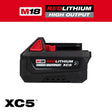 Milwaukee 48-11-1855R M18™ REDLITHIUM™ HIGH OUTPUT™ XC5™ Resistant Battery Pack