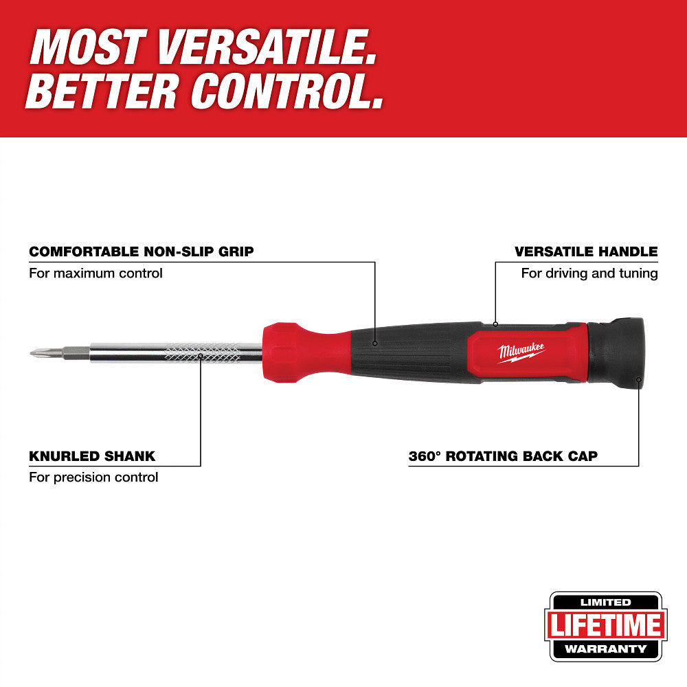 Milwaukee 48-22-0158 17pc. Screwdriver & Pry Bar Set with Tray for PACKOUT™ Drawers