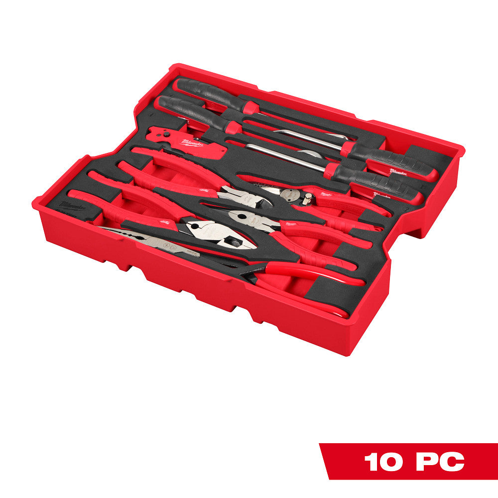 Milwaukee 48-22-0159 10pc. Pliers & Pick Set with Tray for PACKOUT™ Drawers