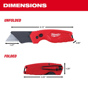 Milwaukee 48-22-1522 3PK FASTBACK™ Compact Folding Utility Knife