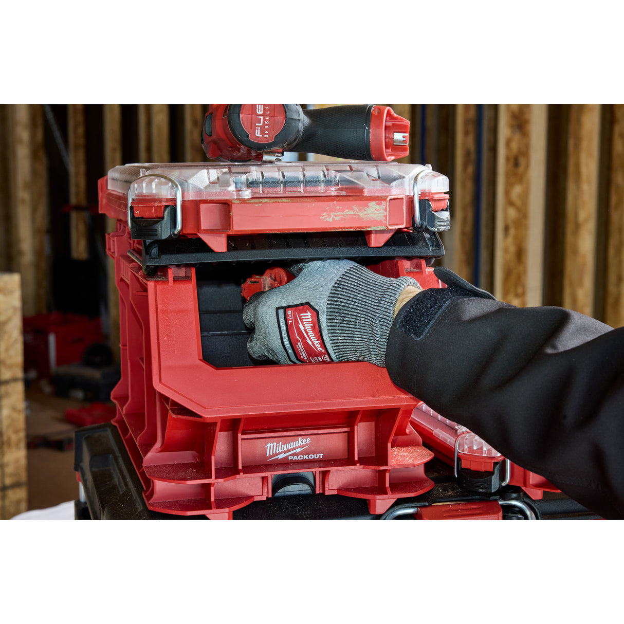 Milwaukee Tool 48-22-8437 PACKOUT™ Compact Crate