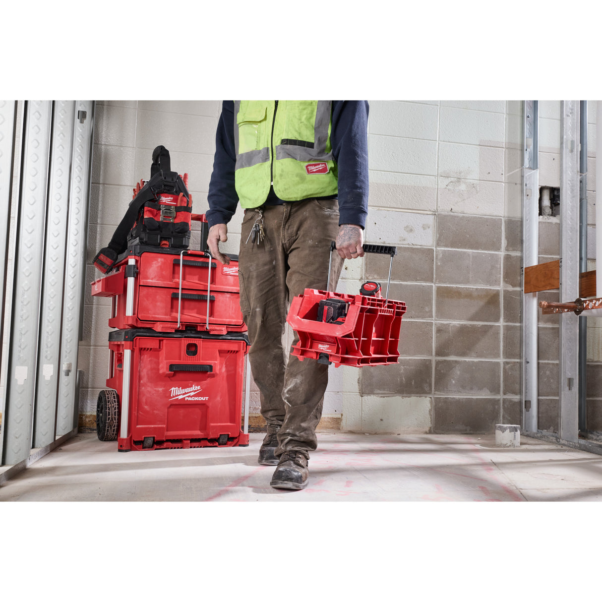 Milwaukee Tool 48-22-8437 PACKOUT™ Compact Crate
