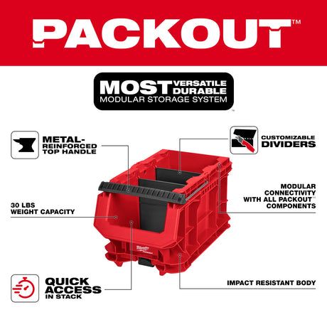 Milwaukee Tool 48-22-8437 PACKOUT™ Compact Crate