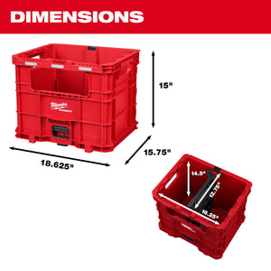 Milwaukee 48-22-8439 PACKOUT™ XL Crate