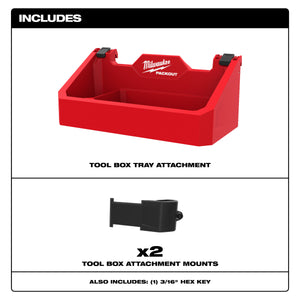 Milwaukee 48-22-8605 PACKOUT™ Tool Box Tray Attachment
