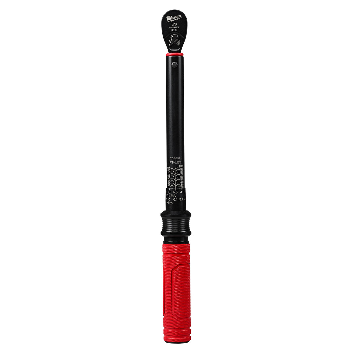 Milwaukee  3/8” Drive Click Torque Wrench (20-100 ft·lbf) 48-22-9202