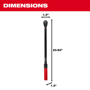 Milwaukee 1/2" Drive Click Torque Wrench (50-250 ft·lbf) 48-22-9203