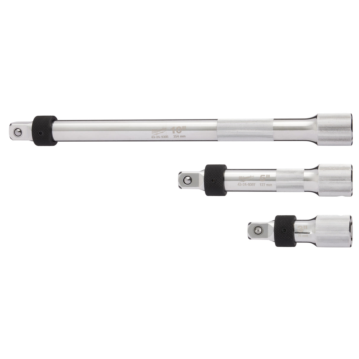 Milwaukee 48-22-9362 3pc 1/2” Drive Locking Extension Set