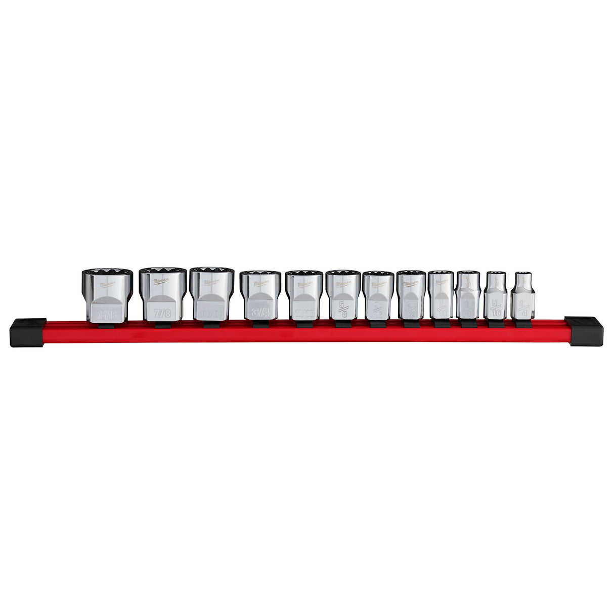 Milwaukee 48-22-9420 12pc 3/8" Drive 12-Point SAE Socket Set