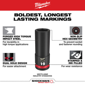 Milwaukee 48-22-9490 242pc. 1/4”, 3/8”, & 1/2” Drive Metric & SAE Ratchet & Socket Set with Trays for PACKOUT™ Drawers