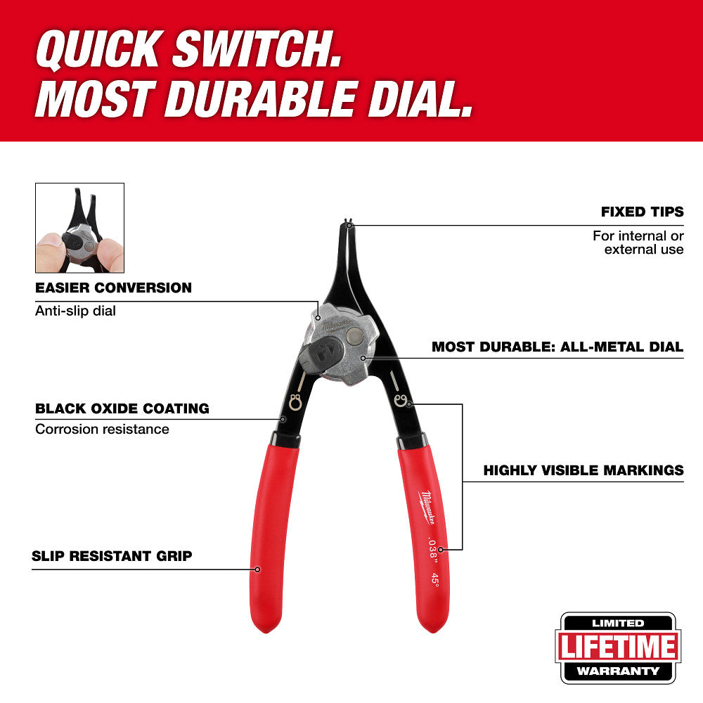 Milwaukee 48-22-9493 64pc. Hand Tool Set with PACKOUT™ 4 Drawer Tool Box