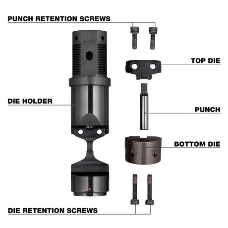 Milwaukee 48-44-0276 M18 FUEL™ 10 Ga Die Holder Kit