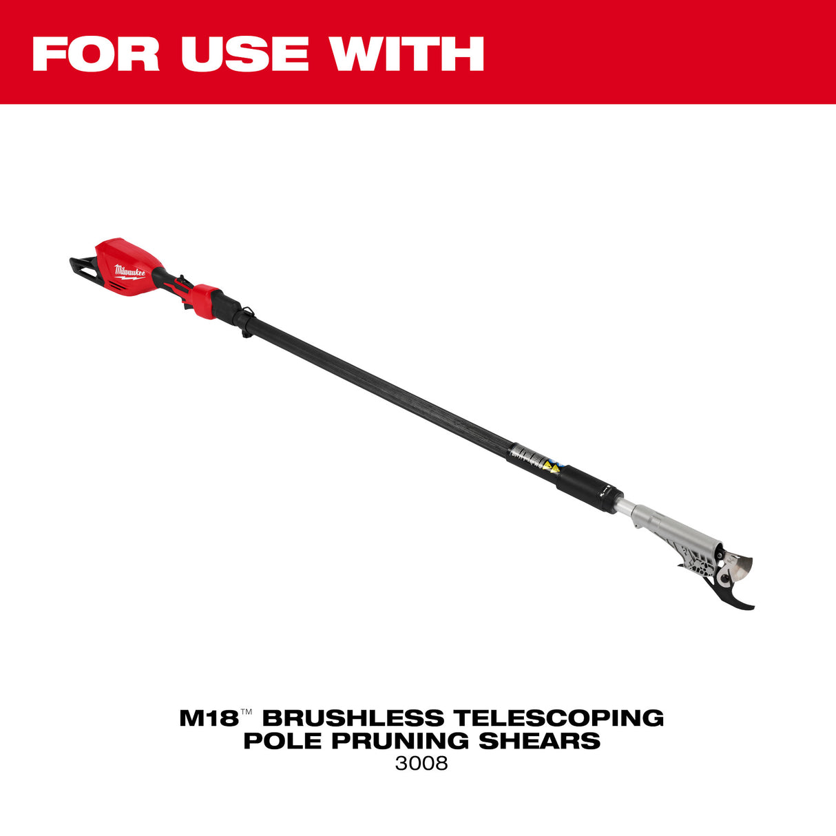 Milwaukee 48-44-2770 M18™ Brushless Telescoping Pole Pruning Shears Cutting Blade