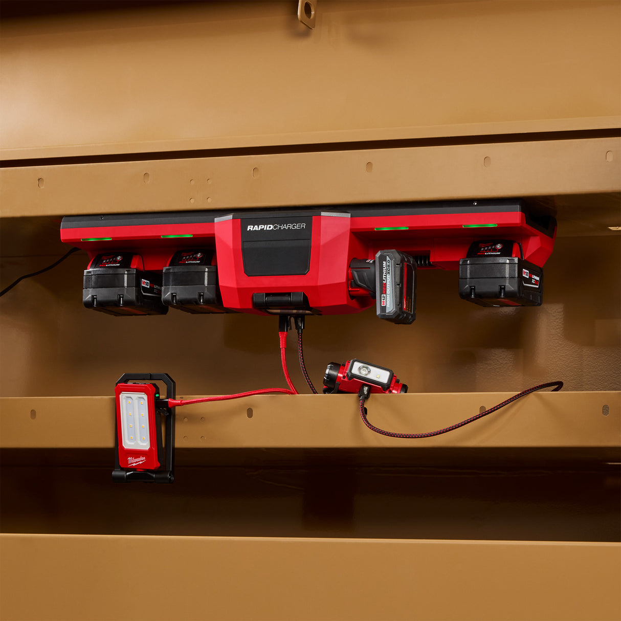 Milwaukee 48-59-1804 M18™ and M12™ Gangbox Rapid Charger