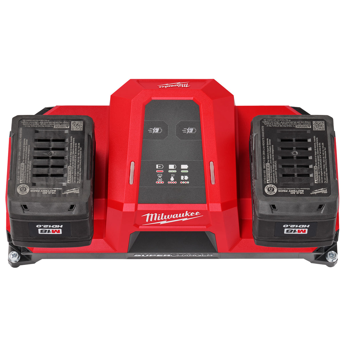 Milwaukee 48-59-1816 M18™ Dual Bay Simultaneous Super Charger w/ 4 Point Mounting