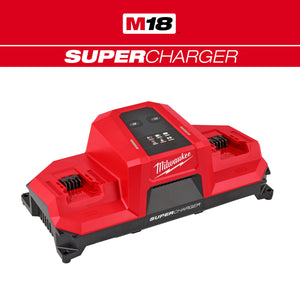 Milwaukee 48-59-1816 M18™ Dual Bay Simultaneous Super Charger w/ 4 Point Mounting