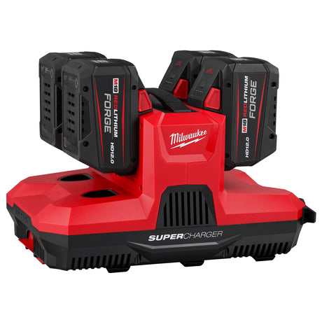 Milwaukee 48-59-1818 M18™ & M12™ Four Bay Simultaneous Super Charger w/ PACKOUT™ Compatibility