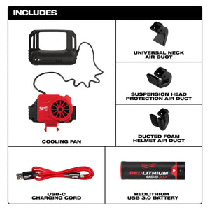 Milwaukee BOLT™ REDLITHIUM™ USB Cooling Fan 48-73-1385