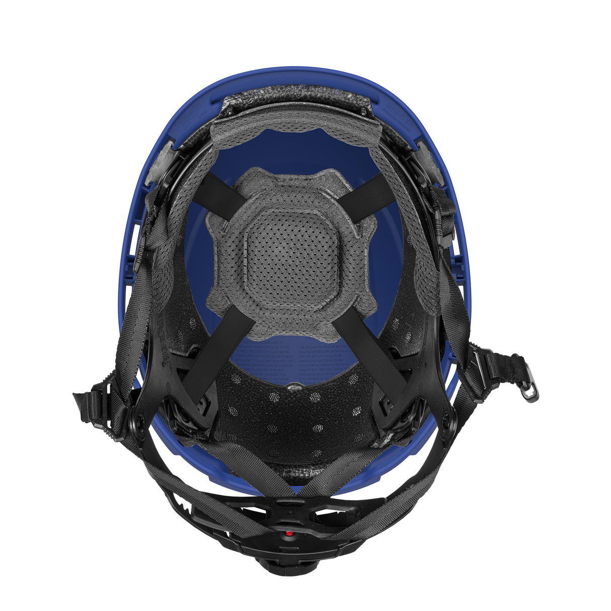 Milwaukee 48-73-1505 BOLT™ CSA/ANSI Type 2 Blue Non-Vented Safety Helmet w/4PT Chinstrap - Class E