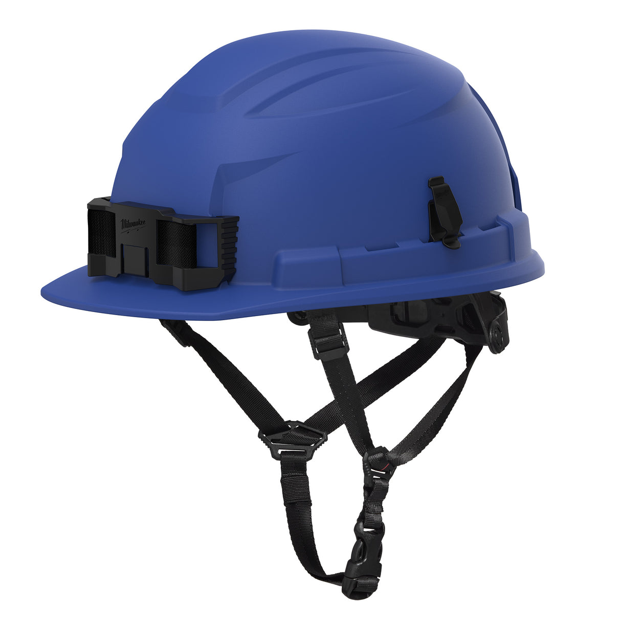 Milwaukee 48-73-1525 BOLT™ CSA/ANSI Type 2 Blue Front Brim Non-Vented Safety Helmet w/4PT Chinstrap - Class E