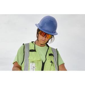 Milwaukee 48-73-2500 Wrap Around Safety Glasses - Red Mirrored Anti-Scratch Lenses